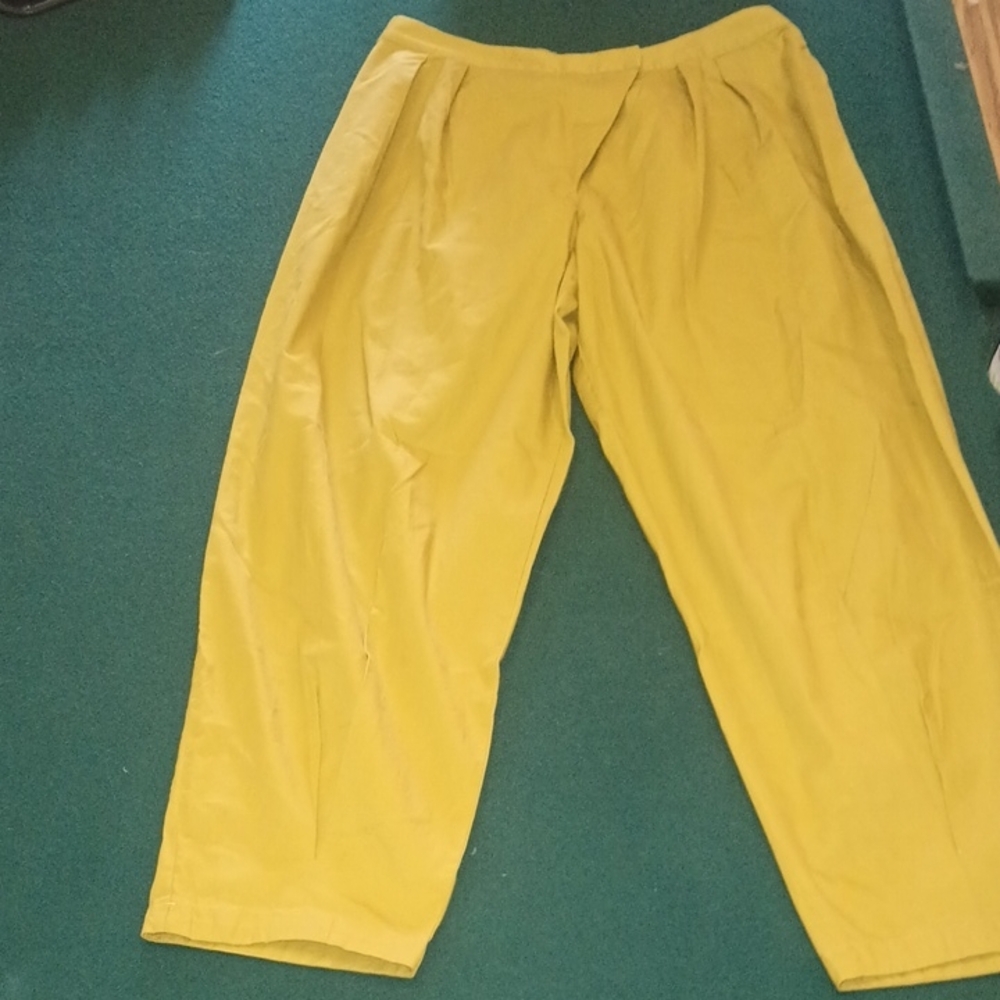 Women's Mustard Yellow Trousers